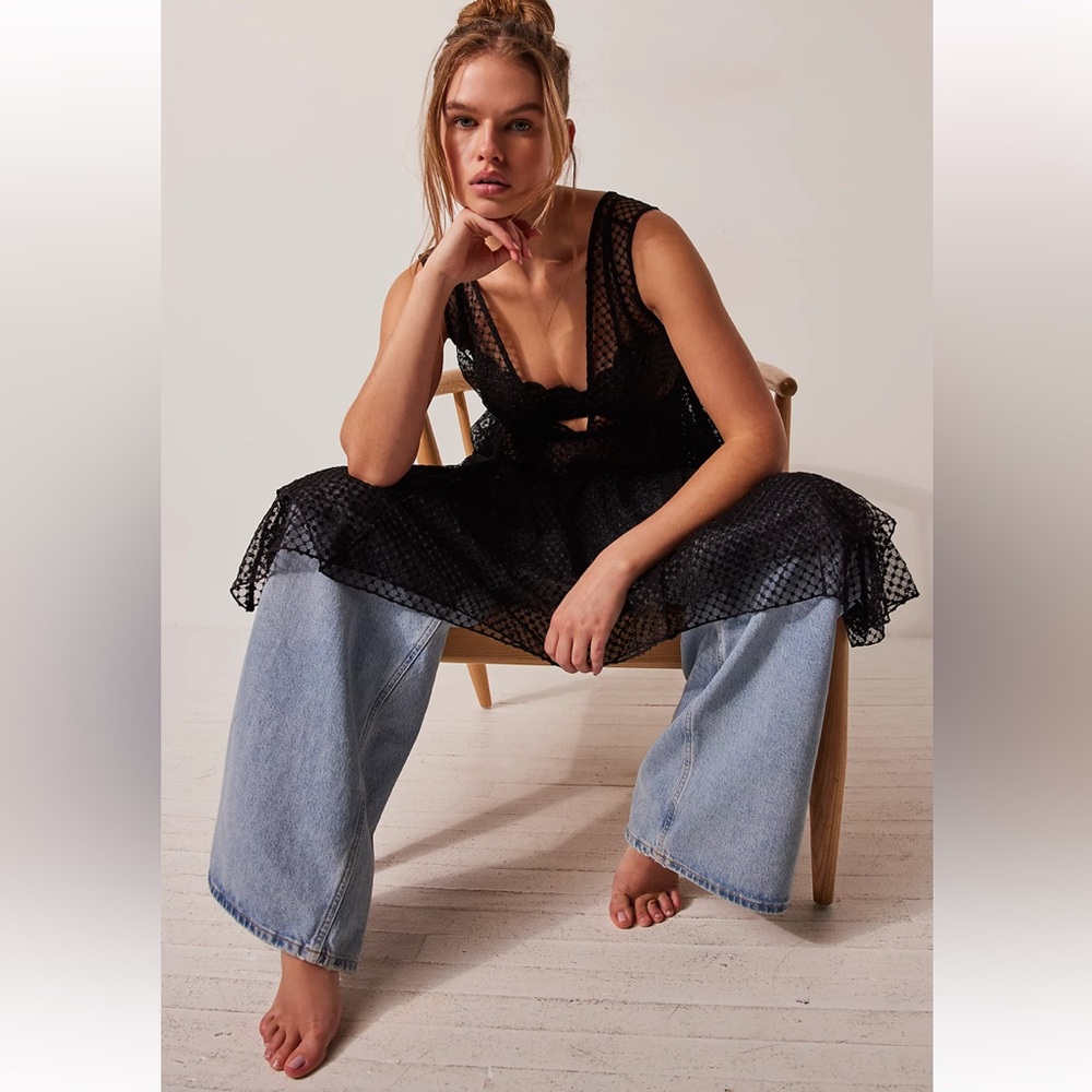 COPY - Intimately by Free People All Season Slip Black Dress